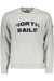 North Sails Mens Zip-Up Sweatshirt Grey