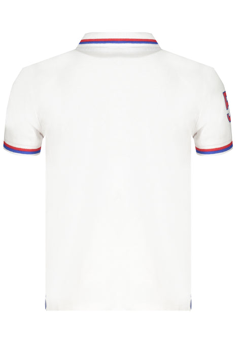 North Sails White Short Sleeved Polo Shirt For Children
