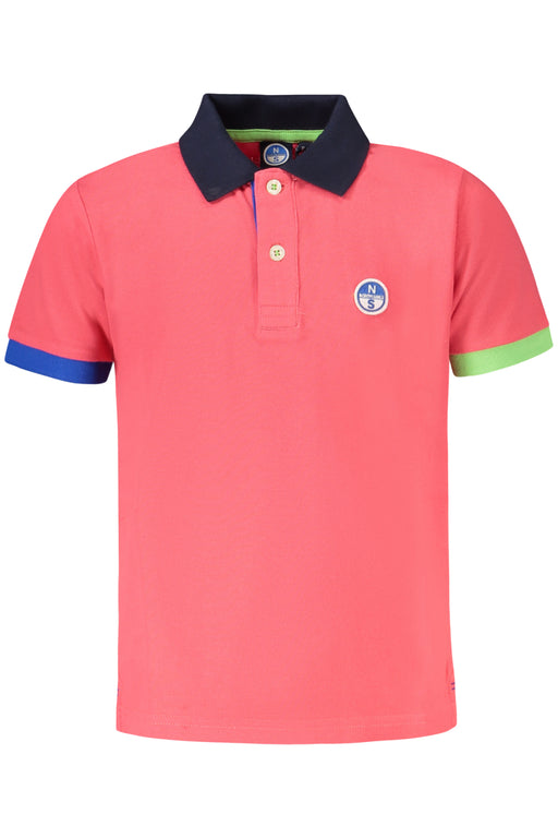 North Sails Polo Short Sleeves Children Pink