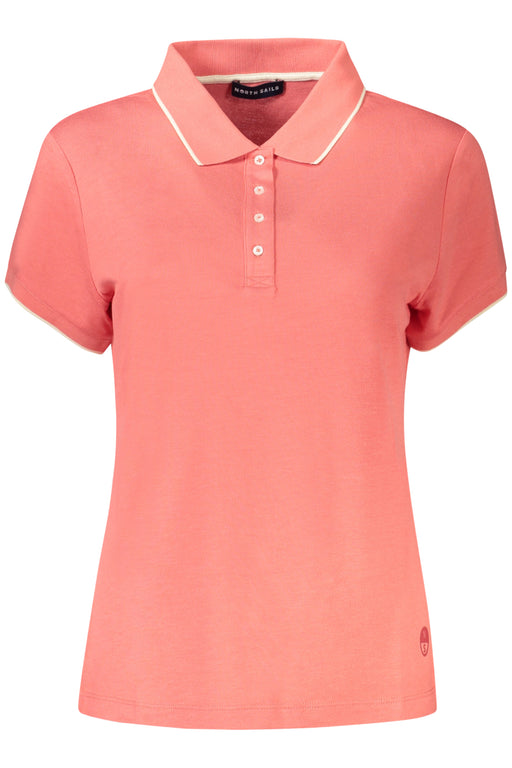 North Sails Womens Short Sleeve Polo Pink