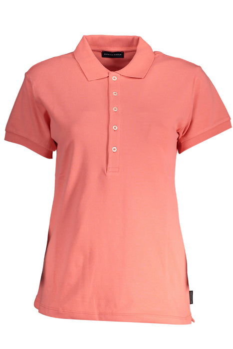 North Sails Womens Short Sleeve Polo Pink