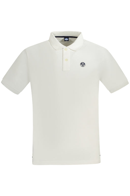 North Sails Mens Short Sleeve Polo White