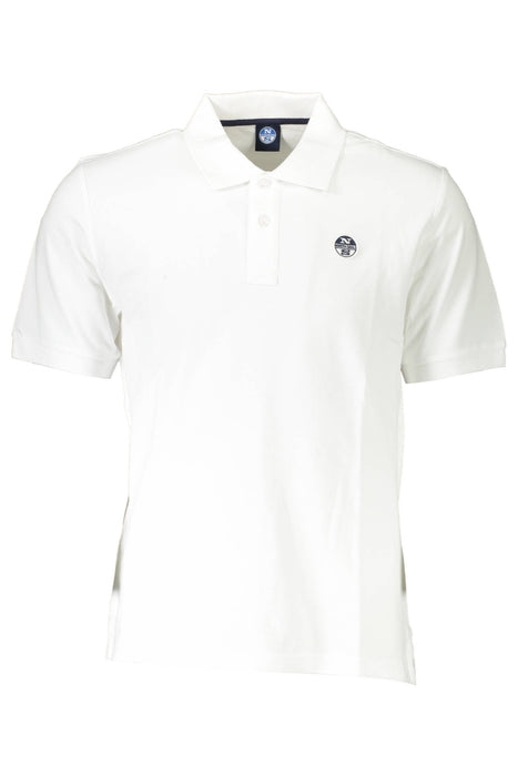 North Sails Mens Short Sleeve Polo White