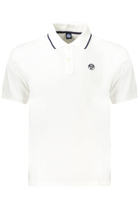 North Sails Mens Short Sleeve Polo White