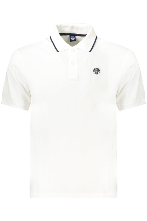 North Sails Mens Short Sleeve Polo White