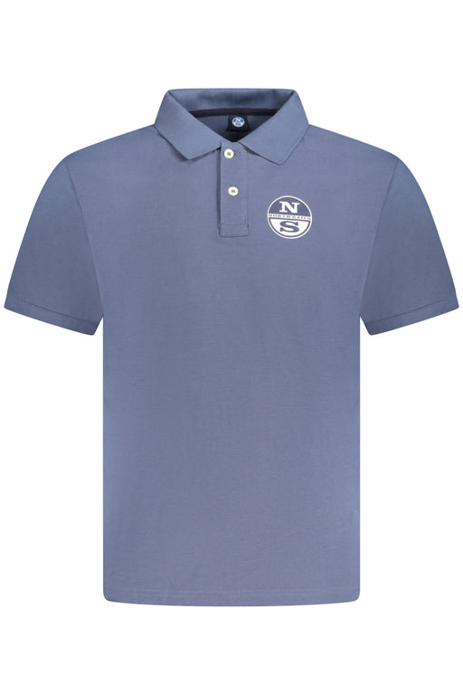 North Sails Mens Short Sleeve Polo Blue