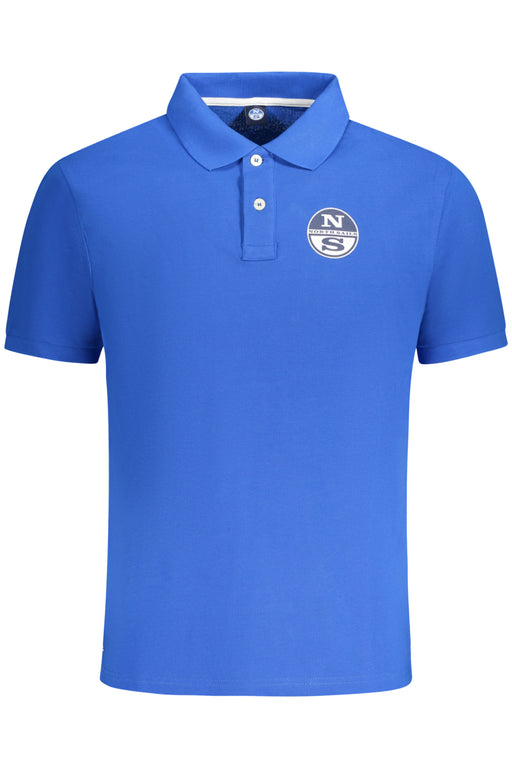 North Sails Mens Short Sleeve Polo Blue