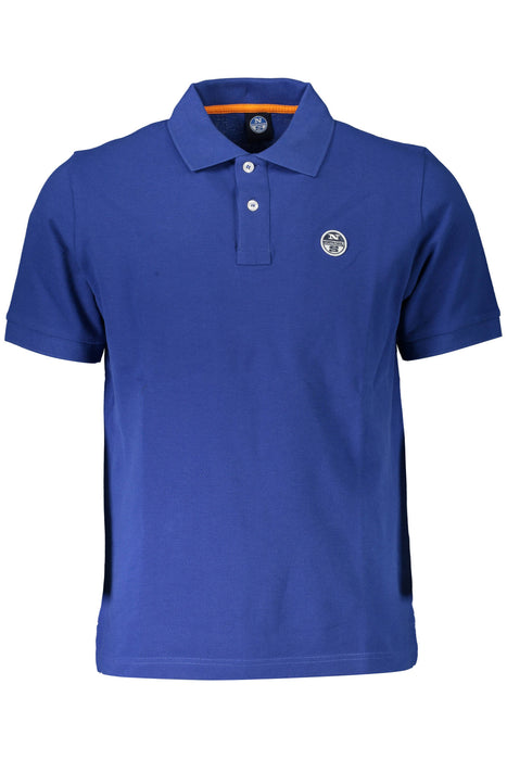 North Sails Mens Short Sleeve Polo Blue