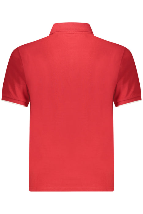 North Sails Mens Short Sleeve Polo Shirt Red