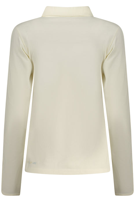 North Sails Womens Long-Sleeved Polo Shirt White