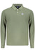 North Sails Mens Long-Sleeved Polo Shirt, Green
