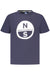 North Sails Short Sleeve T-Shirt Children Blue