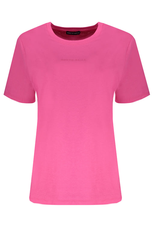 North Sails Womens Short Sleeve T-Shirt Pink
