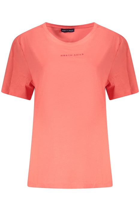 North Sails Womens Short Sleeve T-Shirt Pink