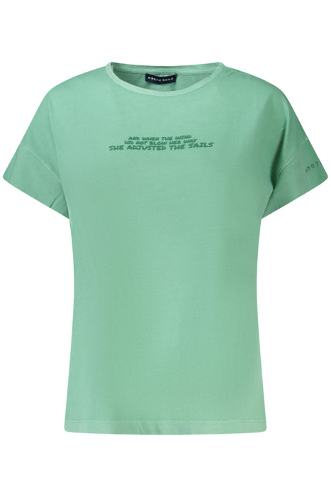 North Sails Green Womens Short Sleeve T-Shirt
