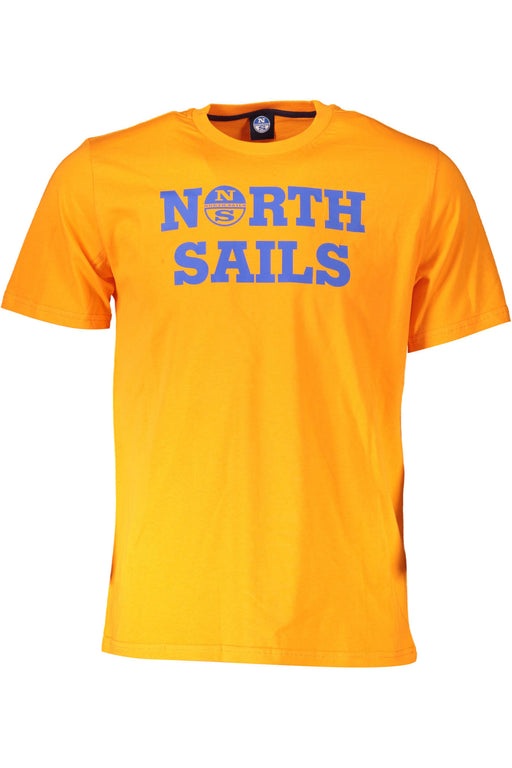 North Sails Mens Short Sleeve T-Shirt Orange