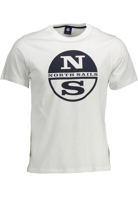 North Sails White Mens Short Sleeve T-Shirt