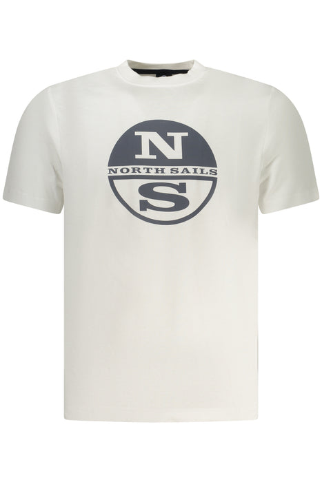 North Sails Mens Short-Sleeve T-Shirt White