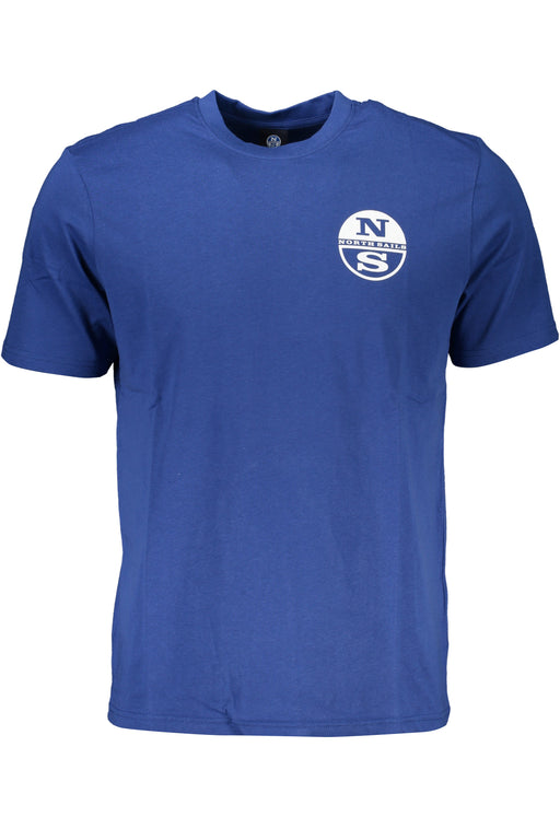 North Sails Mens Short Sleeved T-Shirt Blue