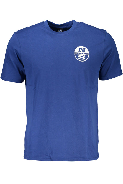 North Sails Mens Short Sleeved T-Shirt Blue