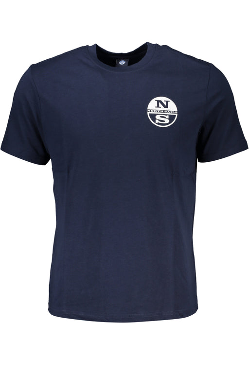North Sails Mens Short Sleeved T-Shirt Blue