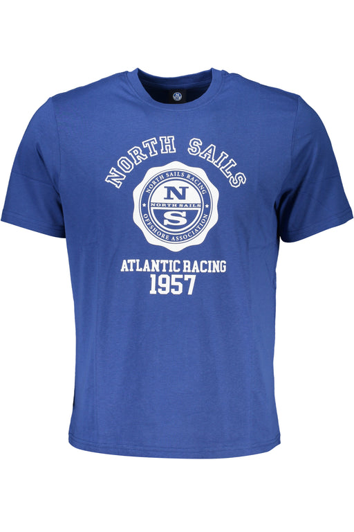 North Sails Mens Short Sleeved T-Shirt Blue
