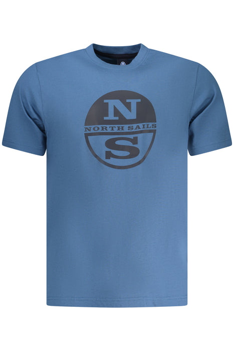 North Sails Mens Short-Sleeved T-Shirt, Blue