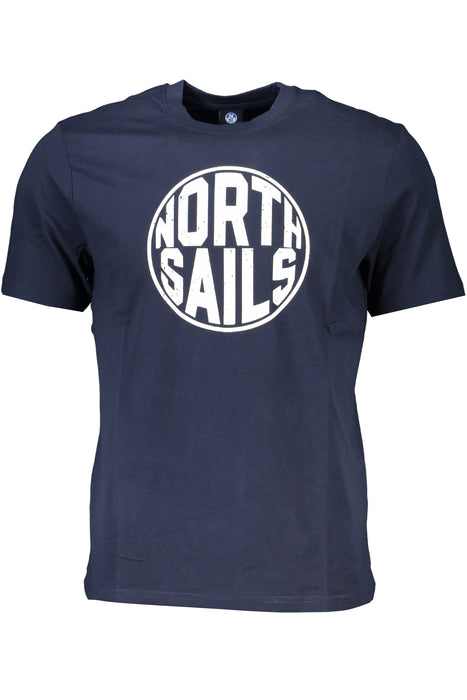 North Sails Mens Short Sleeved T-Shirt Blue