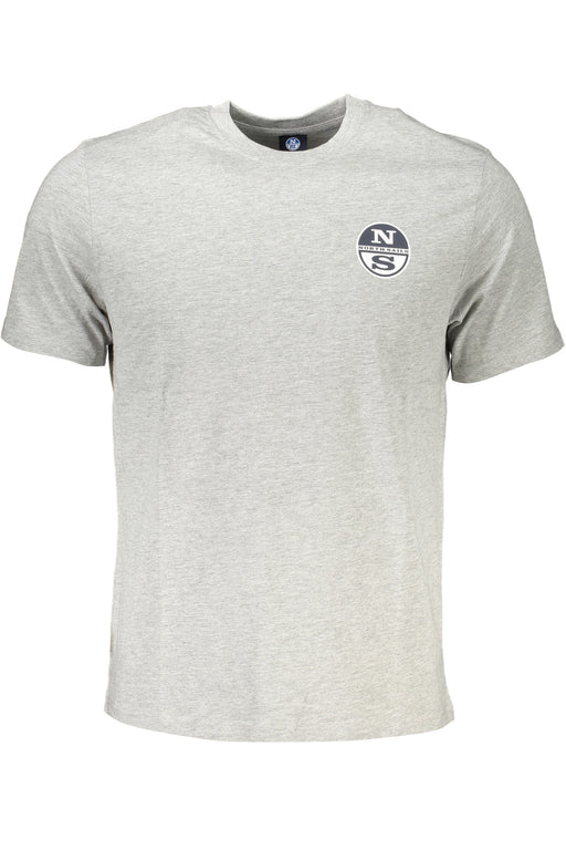 North Sails Mens Short Sleeved T-Shirt Gray