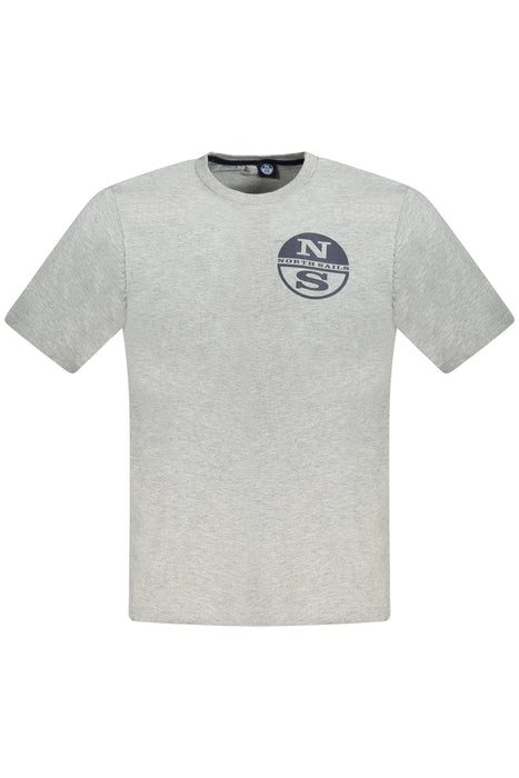 North Sails Short Sleeve T-Shirt Men Grey