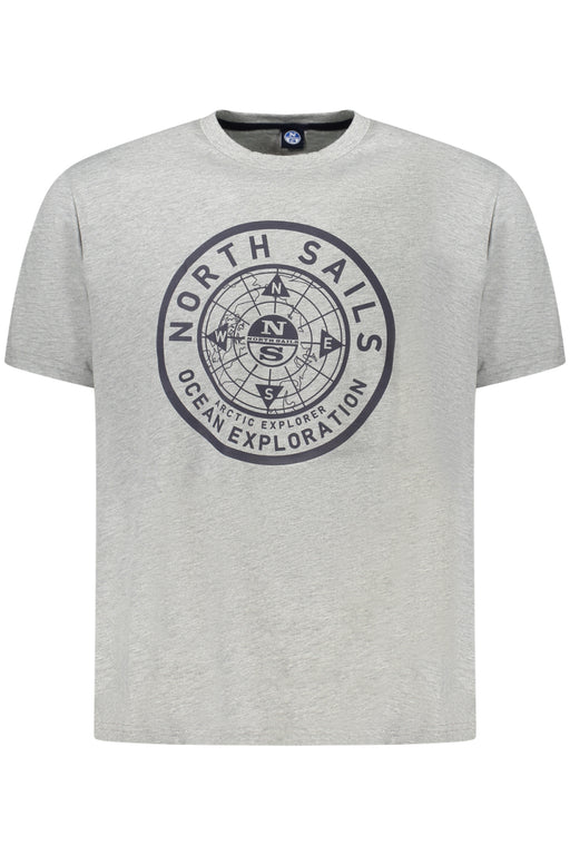 North Sails Short Sleeve T-Shirt Men Grey