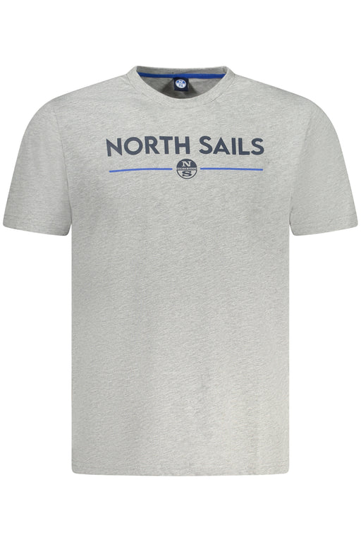 North Sails Short Sleeve T-Shirt Men Grey