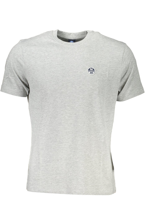North Sails Mens Short Sleeved T-Shirt Gray