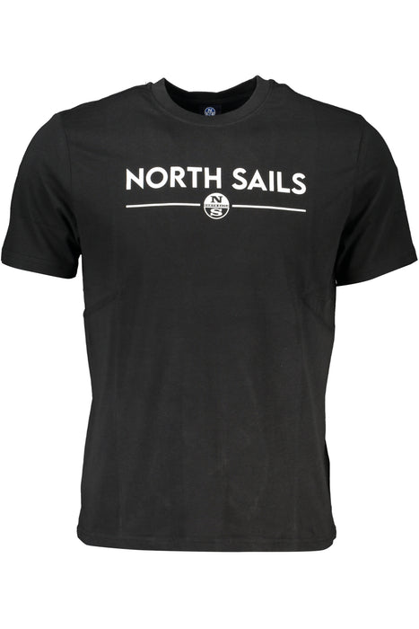 North Sails Mens Short Sleeve T-Shirt Black