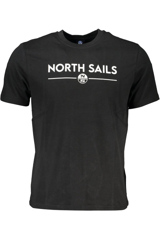 North Sails Mens Short Sleeve T-Shirt Black