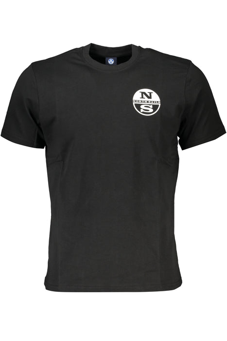 North Sails Mens Short Sleeve T-Shirt Black
