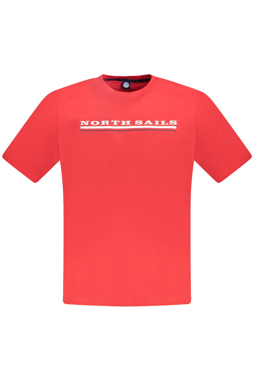 North Sails Mens Short Sleeve T-Shirt Red