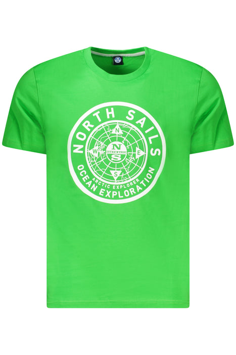 North Sails Short Sleeve T-Shirt Men Green