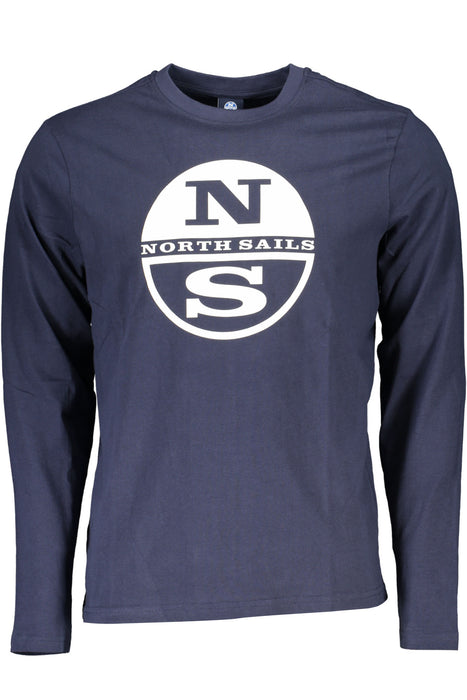 North Sails Mens Long Sleeve T-Shirt Blue