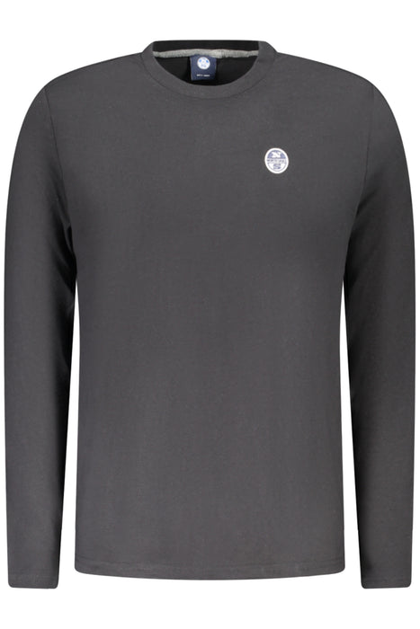 North Sails Mens Long-Sleeved T-Shirt Black