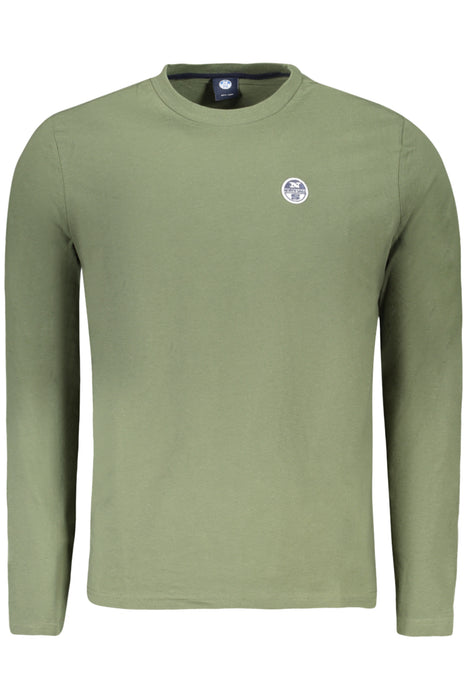 North Sails Mens Long-Sleeved T-Shirt Green