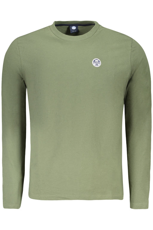 North Sails Mens Long-Sleeved T-Shirt Green