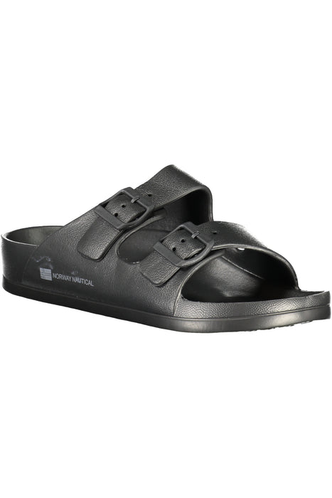 Norway 1963 Mens Black Slipper Footwear