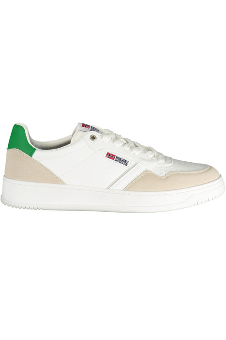 Norway 1963 Mens White Sports Shoes