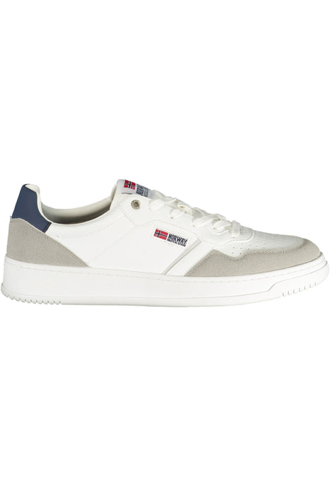 Norway 1963 Mens White Sports Shoes