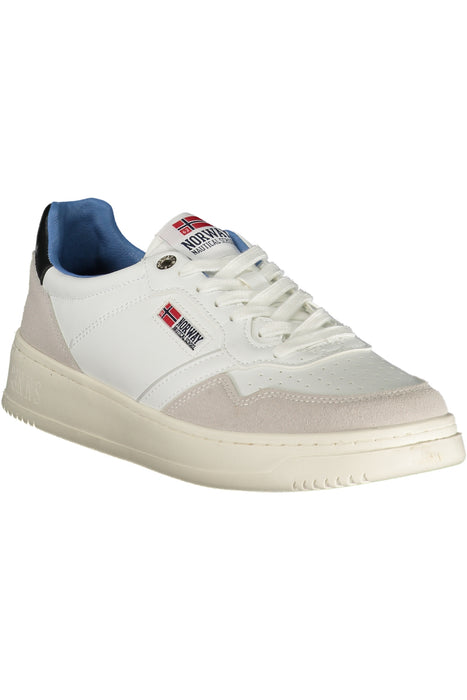 Norway 1963 Mens White Sports Shoes