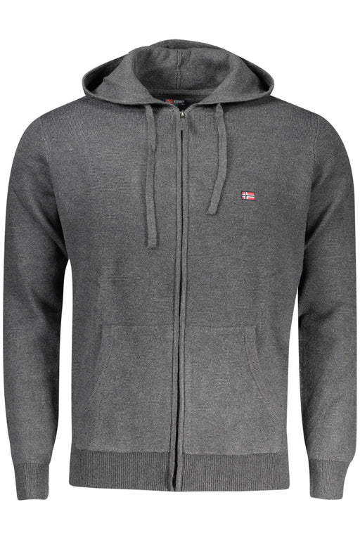 Norway 1963 Mens Grey Cardigan