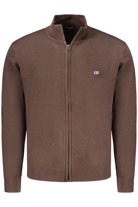 Norway 1963 Mens Cardigan Brown