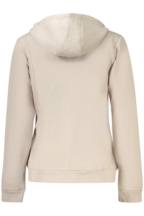 Norway 1963 Womens Beige Zip-Up Sweatshirt
