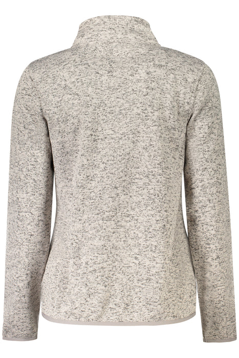 Norway 1963 Womens Beige Zip-Up Sweatshirt